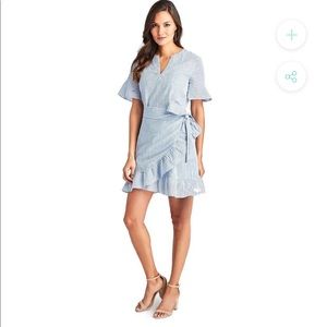 Seersucker vineyard vines dress